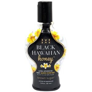 Brown Sugar Black Hawaiian Honey 500X Bronzer Tanning Lotion 7.5 oz 221 mL NEW